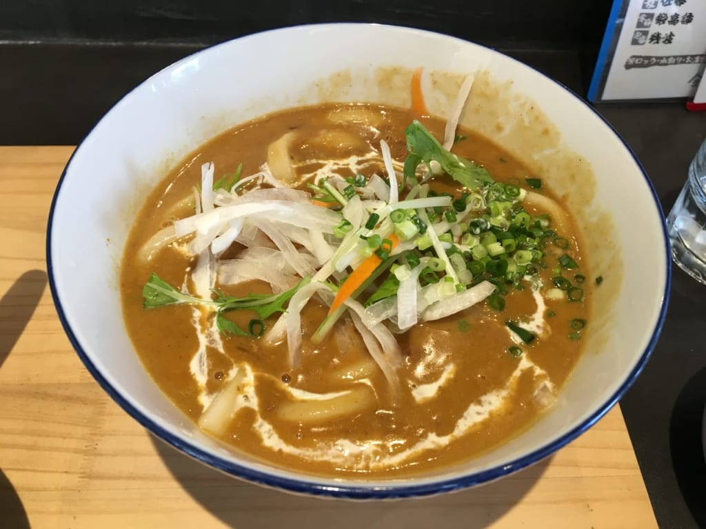 ジャパニーズ カリー ウドン 天晴