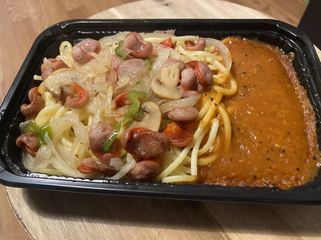 冷凍あんかけパスタ自販機